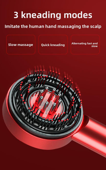 CrownRevive™ Electric cordless hair massager comb