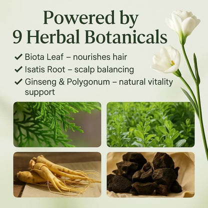 CrownRevive™ Herbal Hair Soap, Cypress leaf handmade sampoo bar